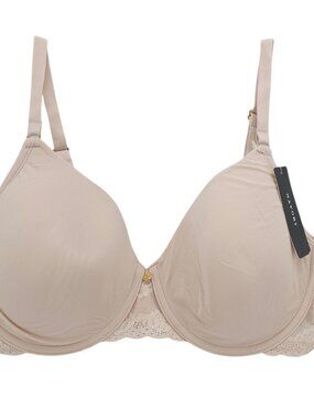 NWT NATORI Bliss Perfection Seamless T-Shirt Bra Mocha 721154 Size 36D